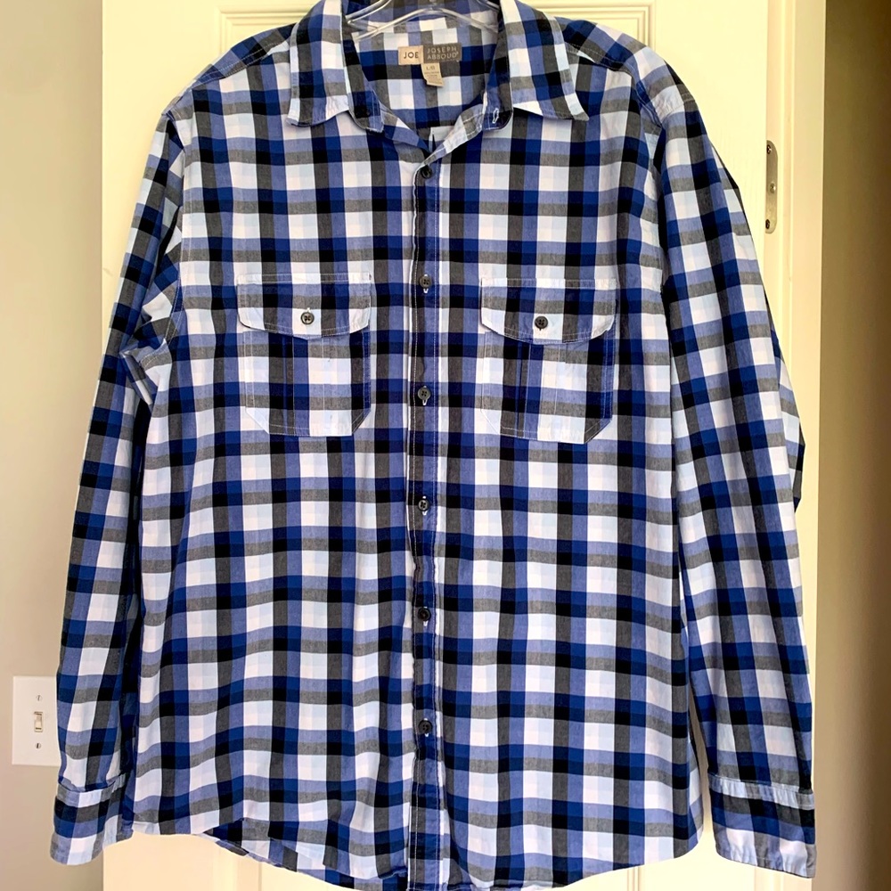 Men’s button long sleeve shirt